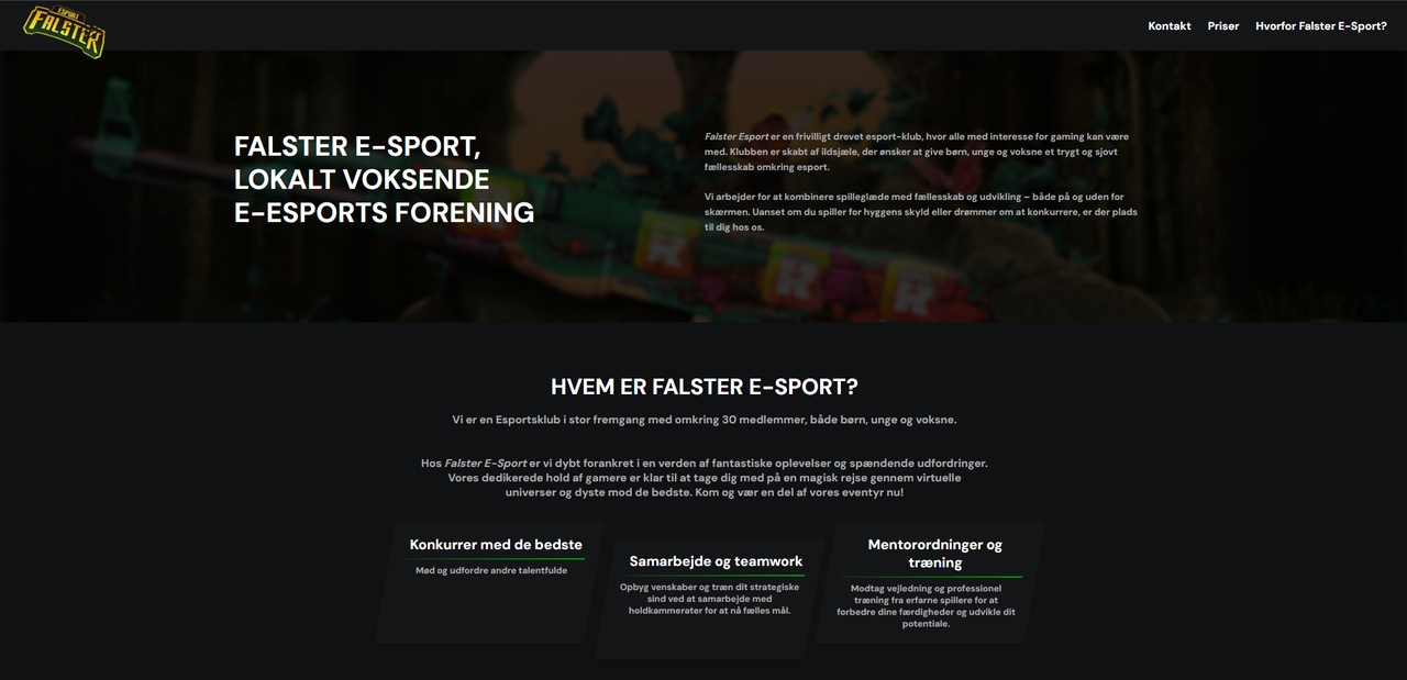 Screenshot af Falster Esport